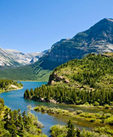 Glacier and Waterton Lakes camping trip photo